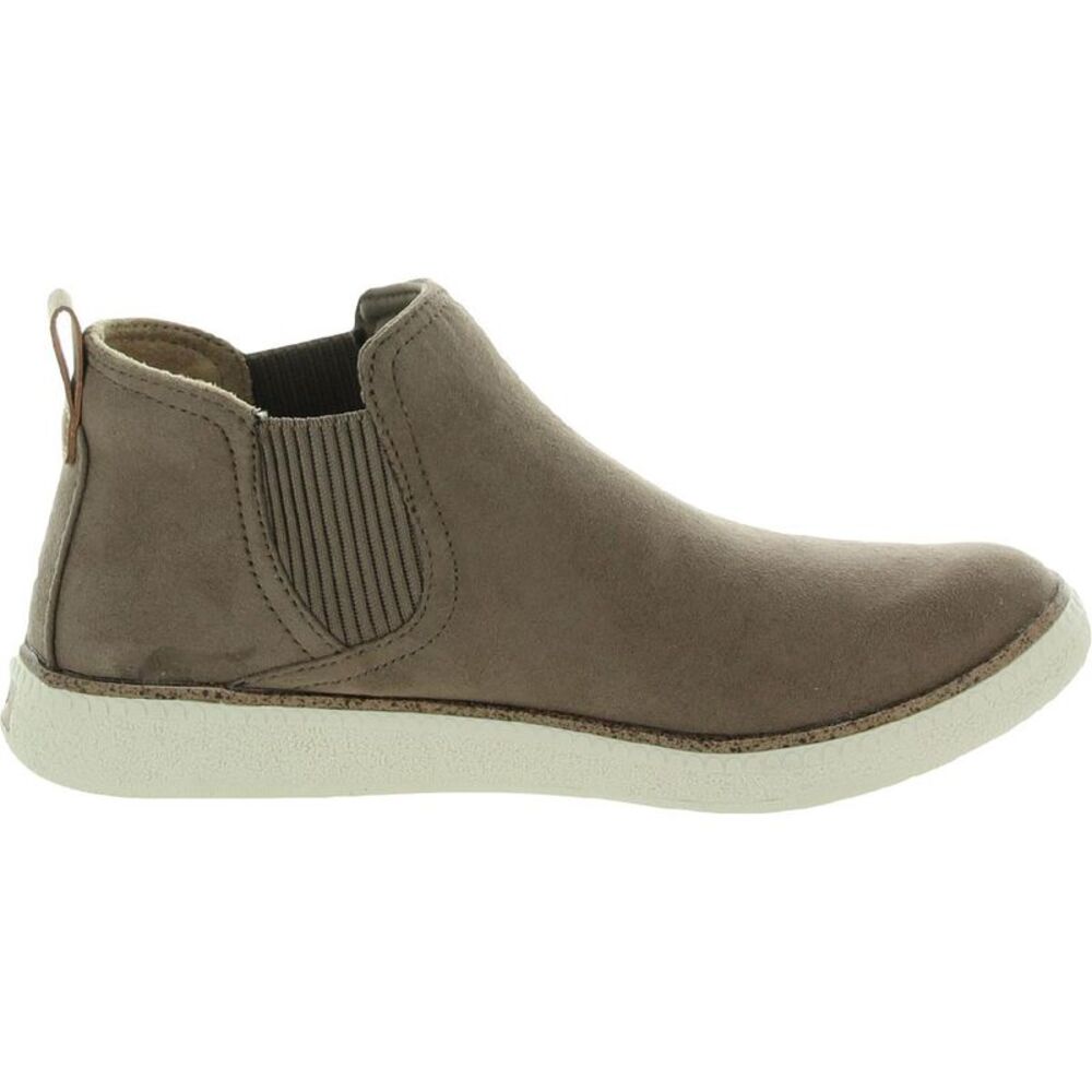 Dr. Scholl's Shoes Womens See Me Tan Faux Suede Slip On Ankle Boots Shoes NWOB - Picture 2 of 4